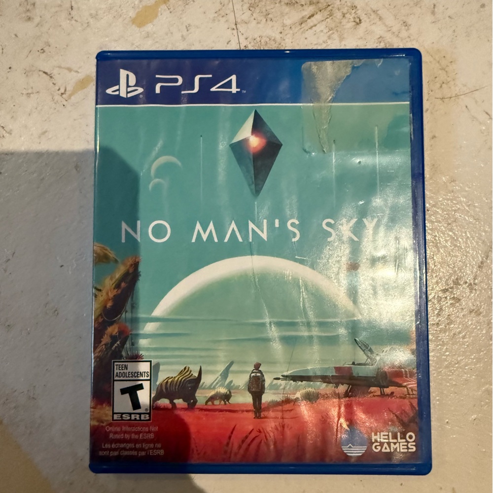 No Man's Sky for PS4 - Blue Case